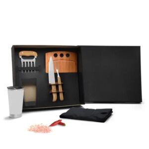 Kit Para Churrasco Com Copo Térmico - 6 Pçs - PR KT90301