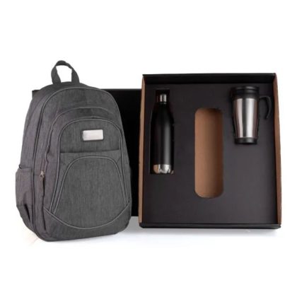 Conj. Mochila, Garrafa E Caneca - 3 Peças - PR KT9036V