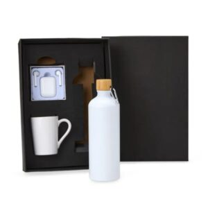Kit Garrafa, Caneca E Fone Bluetooth - 3 Pçs - PR KT9042