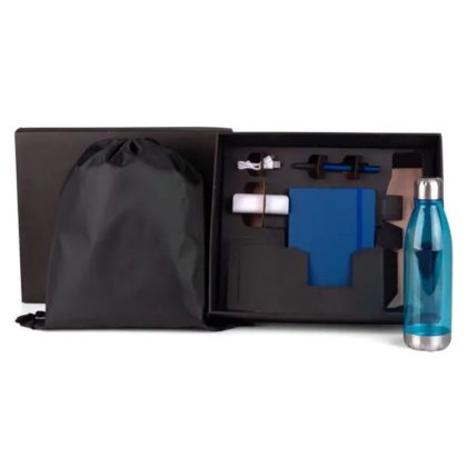 Kit Boas Vindas - Azul / Preto - 5 Pçs - PR KT9045Q