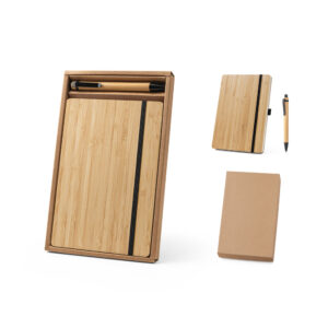 caderno de bambu - PR 93624