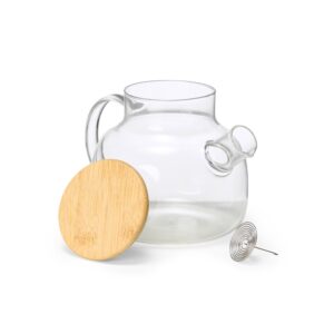 Chaleira Vidro 1 Litro - PR 08291