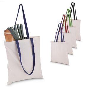 Sacola em Algodão 140g/m² (42x38x10cm) - PR BAC006