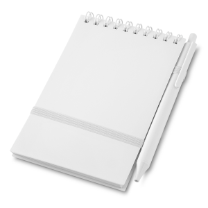 Mini Caderno Capa em PP c/ Caneta - PR BL028