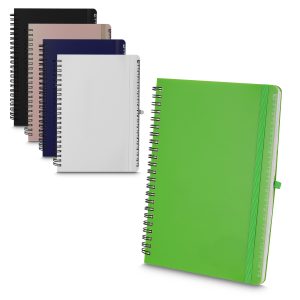 Caderno Capa em PP de anotações - PR CAD004E