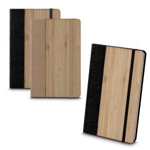 Caderno Capa em Bambu - PR CAD009