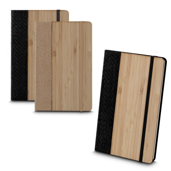 Caderno Capa em Bambu - PR CAD009