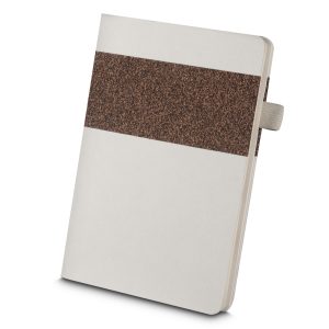 Caderno Capa em Fibra de Cana de Açúcar e Café - PR CAD011