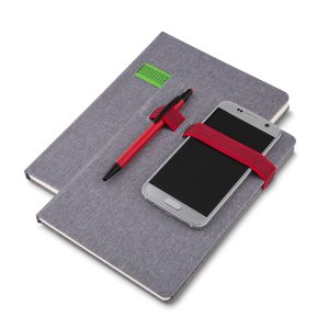 Caderno Capa em Poliéster - PR CAD120