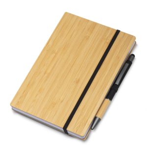 Caderno Capa em Bambu - PR CAD200