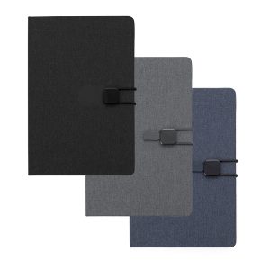 Caderno Capa em Poliéster - PR CAD340