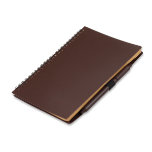 Caderno Capa PP com Caneta - PR CAD370