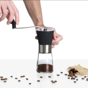 Moedor Para Café Em Vidro / Inox - TE01201