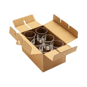 Kit Copo Vidro 30ml 6 Peças - PR 09082