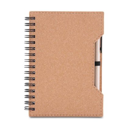 Caderno de Papelão com Caneta - PR 15364