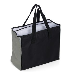 Sacola Poliéster 25L com Bolso Térmico - PR 18606