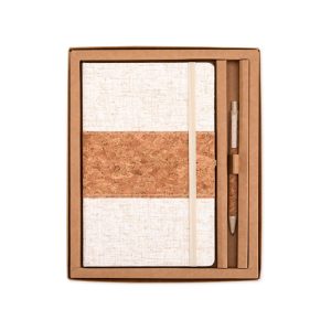 Kit Ecológico Bloco de Anotações e Caneta - PR8095