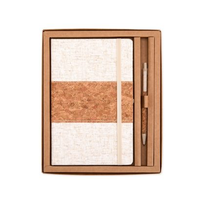 Kit Ecológico Bloco de Anotações e Caneta - PR8095