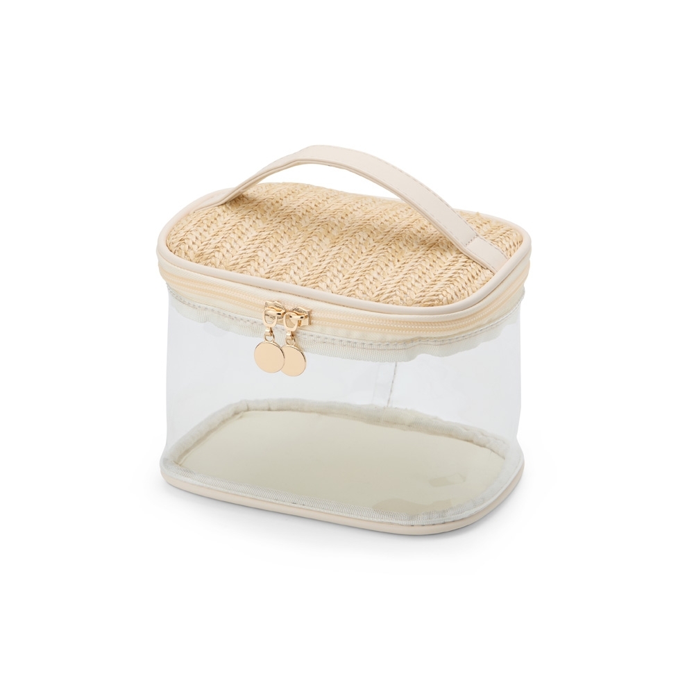 Nécessaire Pvc e Palha - PR 01708