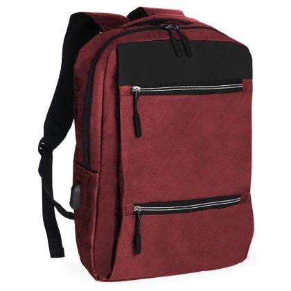 Mochila de Nylon USB 20L - PR 01318