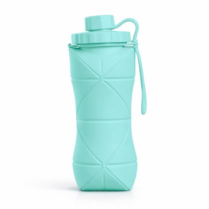 Garrafa Dobrável Silicone 600ml - PR 19170